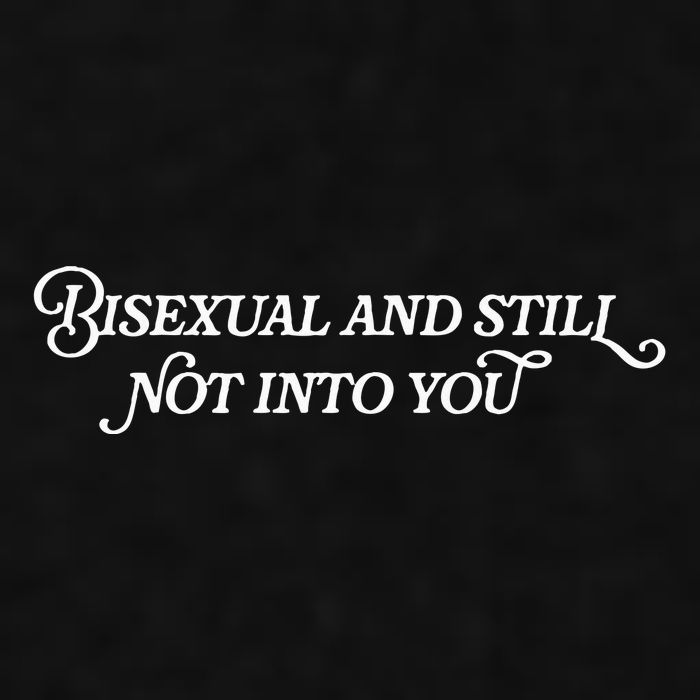 Bisexual And Still Not Into You Ladies PosiCharge Tri-Blend Wicking Tank