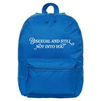 Bisexual And Still Not Into You 16 in Basic Backpack
