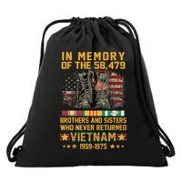 Brothers And Sisters In Memory Of The 58479 Drawstring Bag