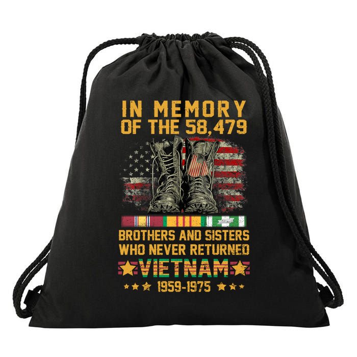 Brothers And Sisters In Memory Of The 58479 Drawstring Bag