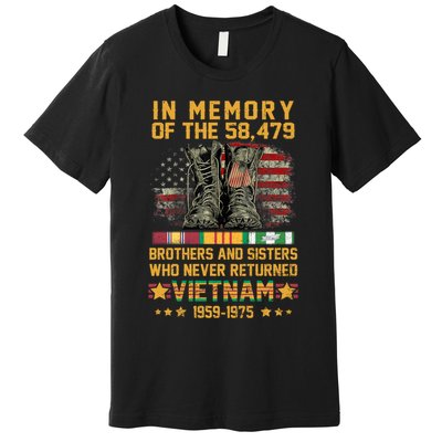 Brothers And Sisters In Memory Of The 58479 Premium T-Shirt