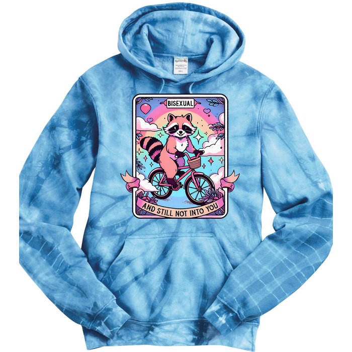 Bisexual And Still Not Into You Bi Pride Subtle Tie Dye Hoodie