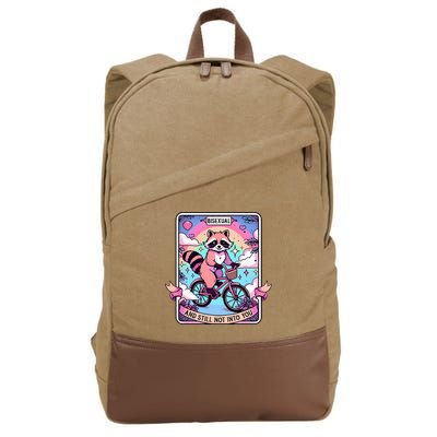 Bisexual And Still Not Into You Bi Pride Subtle Cotton Canvas Backpack