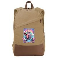 Bisexual And Still Not Into You Bi Pride Subtle Cotton Canvas Backpack