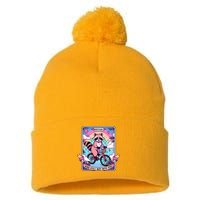 Bisexual And Still Not Into You Bi Pride Subtle Pom Pom 12in Knit Beanie