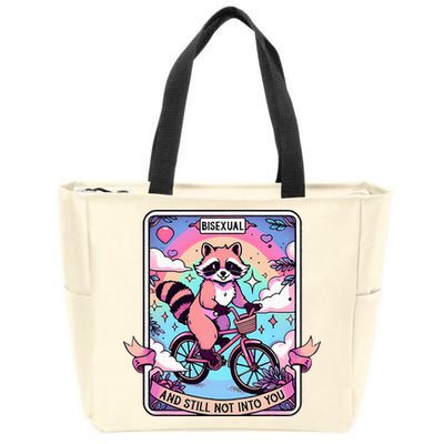Bisexual And Still Not Into You Bi Pride Subtle Zip Tote Bag