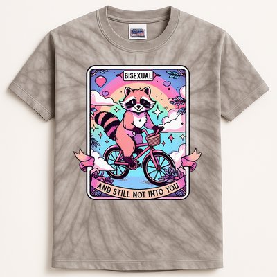 Bisexual And Still Not Into You Bi Pride Subtle Kids Tie-Dye T-Shirt