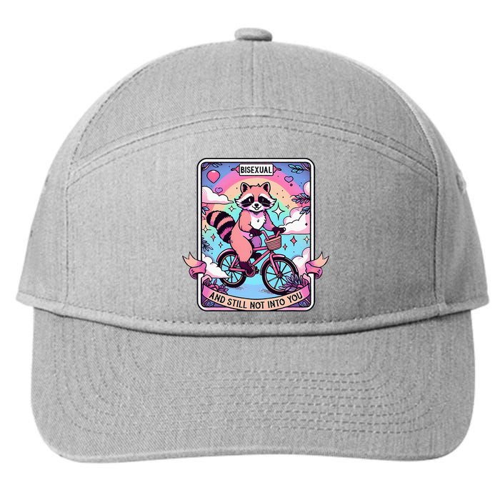 Bisexual And Still Not Into You Bi Pride Subtle 7-Panel Snapback Hat