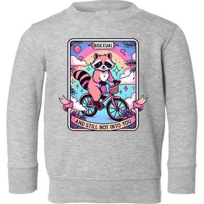 Bisexual And Still Not Into You Bi Pride Subtle Toddler Sweatshirt