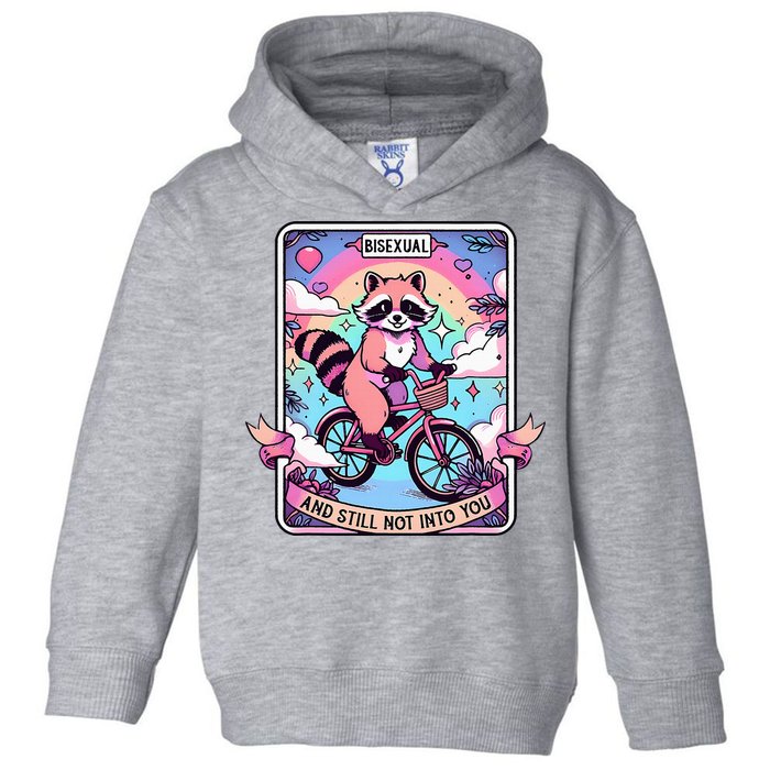 Bisexual And Still Not Into You Bi Pride Subtle Toddler Hoodie