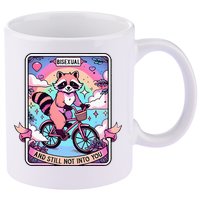 Bisexual And Still Not Into You Bi Pride Subtle 11oz C Handle Ceramic Mug