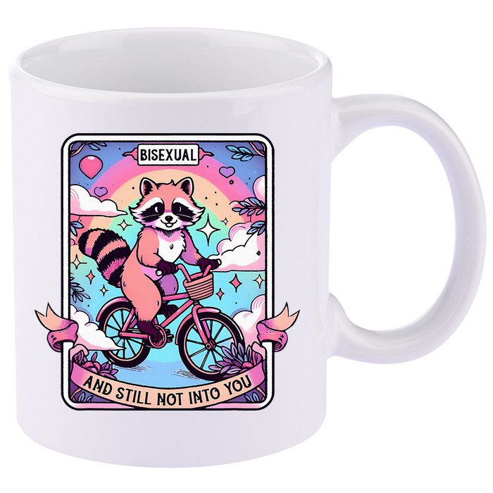 Bisexual And Still Not Into You Bi Pride Subtle 11oz C Handle Ceramic Mug