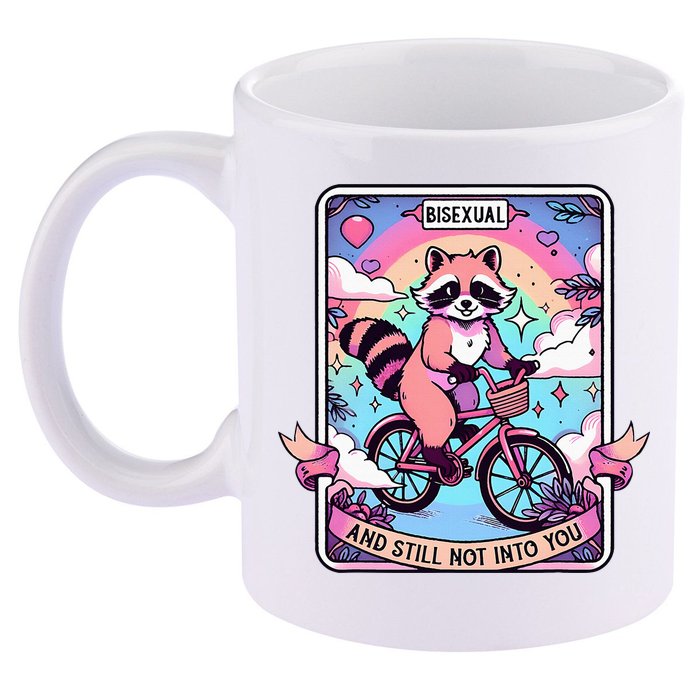Bisexual And Still Not Into You Bi Pride Subtle 11oz C Handle Ceramic Mug