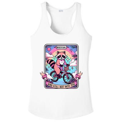 Bisexual And Still Not Into You Bi Pride Subtle Ladies PosiCharge Competitor Racerback Tank