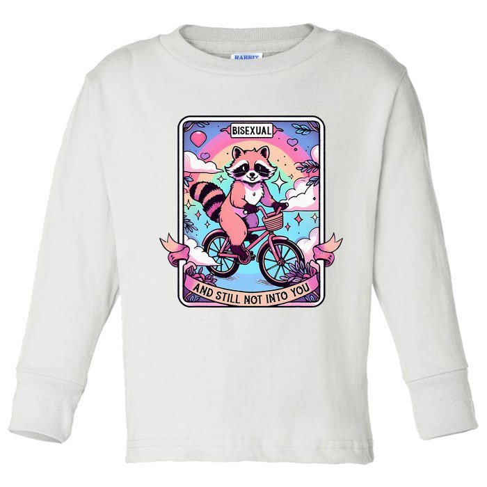 Bisexual And Still Not Into You Bi Pride Subtle Toddler Long Sleeve Shirt