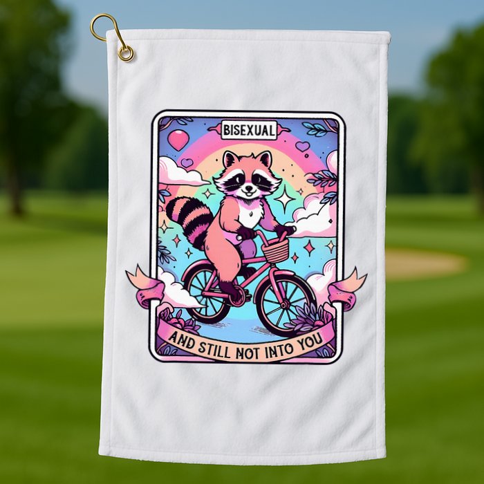 Bisexual And Still Not Into You Bi Pride Subtle Golf Towel