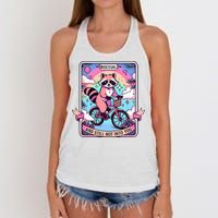 Bisexual And Still Not Into You Bi Pride Subtle Women's Knotted Racerback Tank