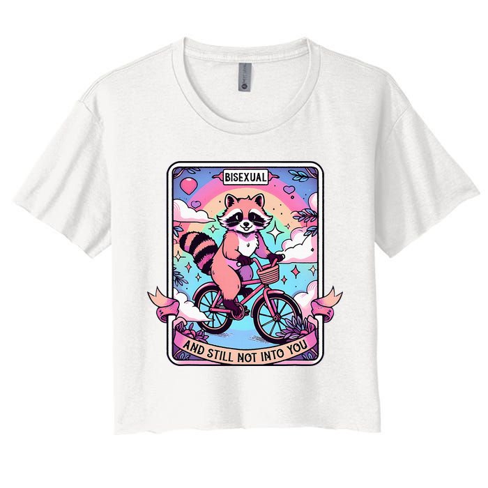 Bisexual And Still Not Into You Bi Pride Subtle Crop Top