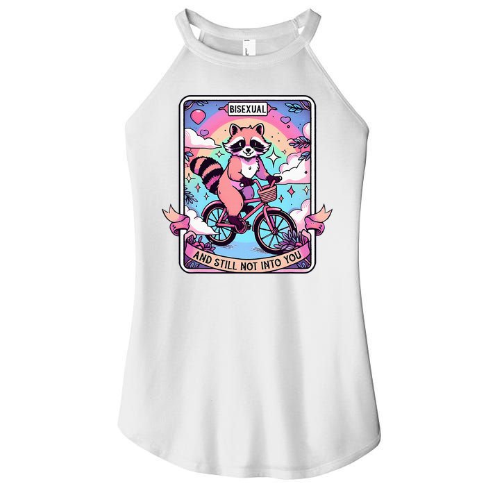 Bisexual And Still Not Into You Bi Pride Subtle Women's Perfect Tri Rocker Tank