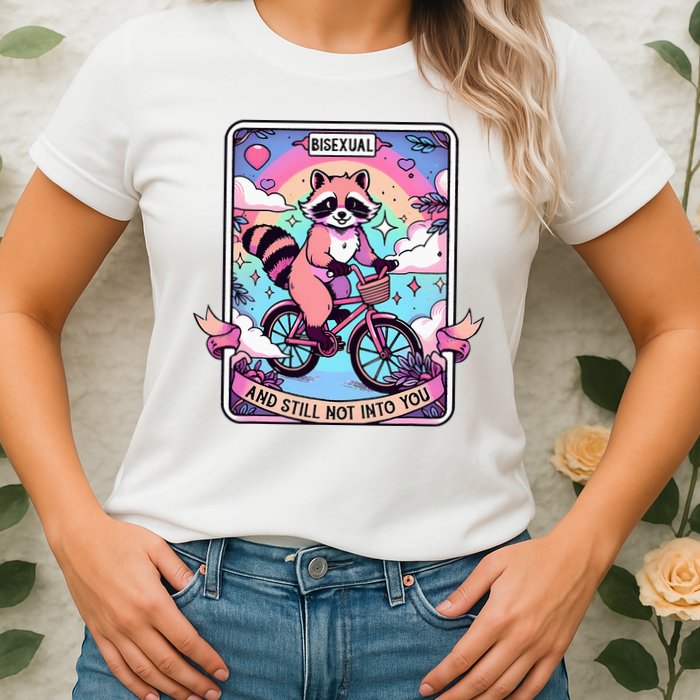 Bisexual And Still Not Into You Bi Pride Subtle Womens T-Shirt