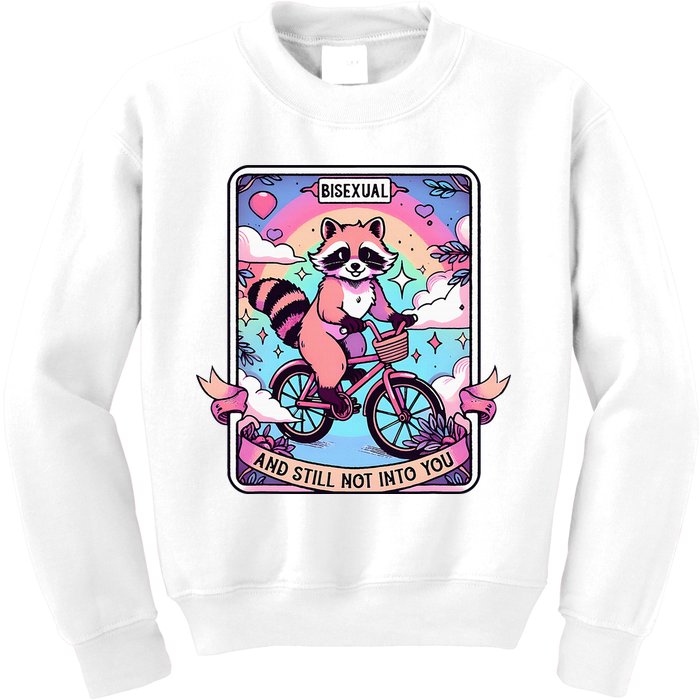 Bisexual And Still Not Into You Bi Pride Subtle Kids Sweatshirt