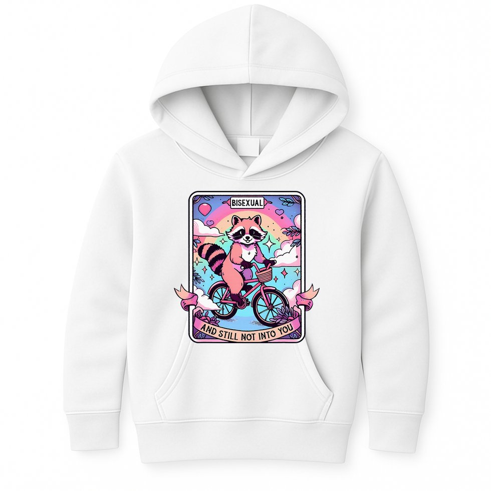 Bisexual And Still Not Into You Bi Pride Subtle Kids Hoodie