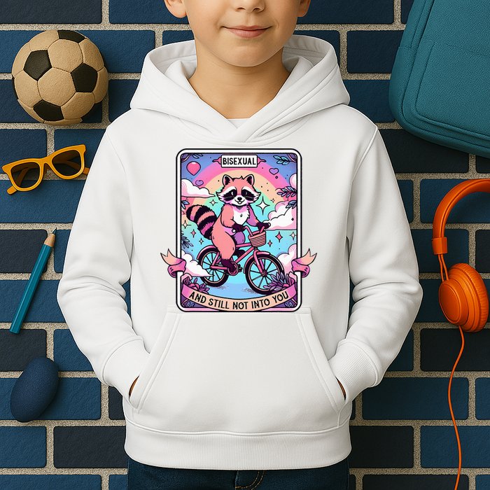 Bisexual And Still Not Into You Bi Pride Subtle Kids Hoodie