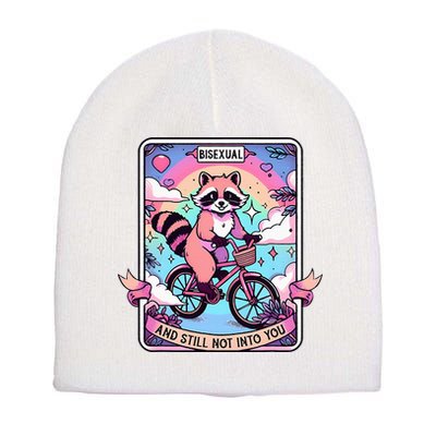 Bisexual And Still Not Into You Bi Pride Subtle Short Acrylic Beanie