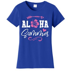 Beach Aloha Summertime In Hawaii Tropical Cruise Great Gift Women's T-Shirt