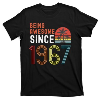 Being Awesome Since 1967, Made In 1967, Vintage 54th Birthday T-Shirt