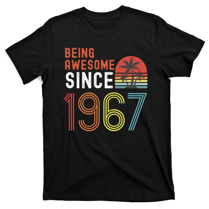 Being Awesome Since 1967, Made In 1967, Vintage 54th Birthday T-Shirt