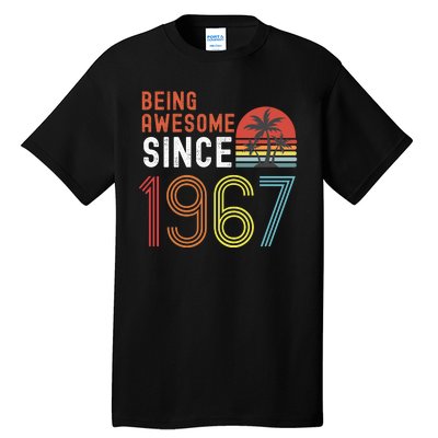 Being Awesome Since 1967, Made In 1967, Vintage 54th Birthday Tall T-Shirt