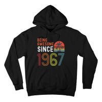 Being Awesome Since 1967, Made In 1967, Vintage 54th Birthday Tall Hoodie