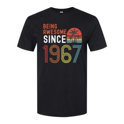 Being Awesome Since 1967, Made In 1967, Vintage 54th Birthday Softstyle® CVC T-Shirt