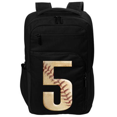 Baseball 5th Birthday  Impact Tech Backpack
