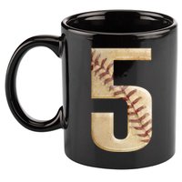 Baseball 5th Birthday  11oz C Handle Ceramic Mug