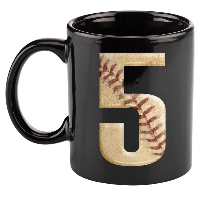 Baseball 5th Birthday  11oz C Handle Ceramic Mug