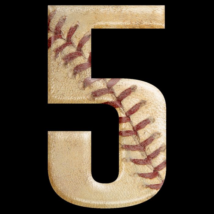 Baseball 5th Birthday  Drawstring Bag