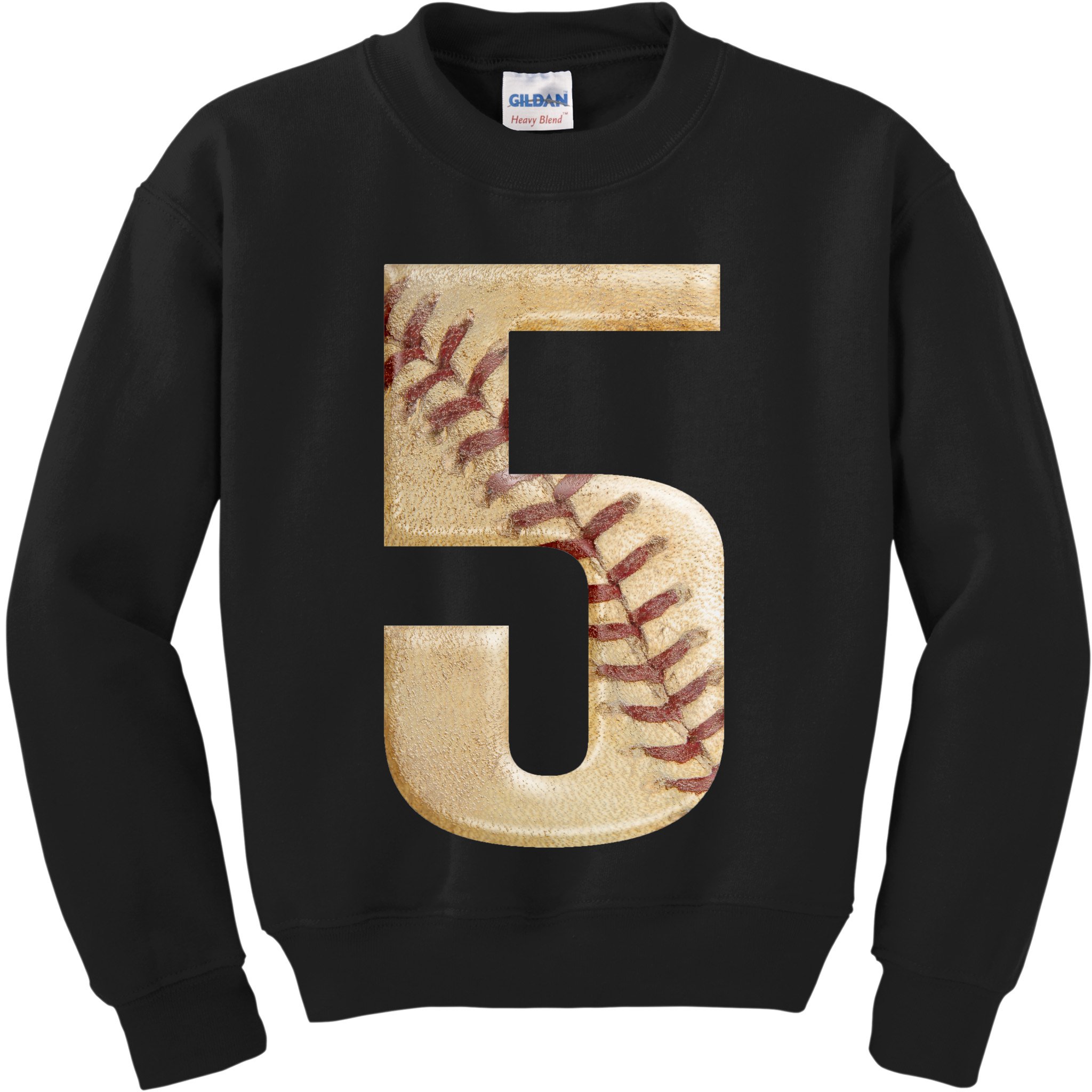Baseball 5th Birthday  Kids Sweatshirt
