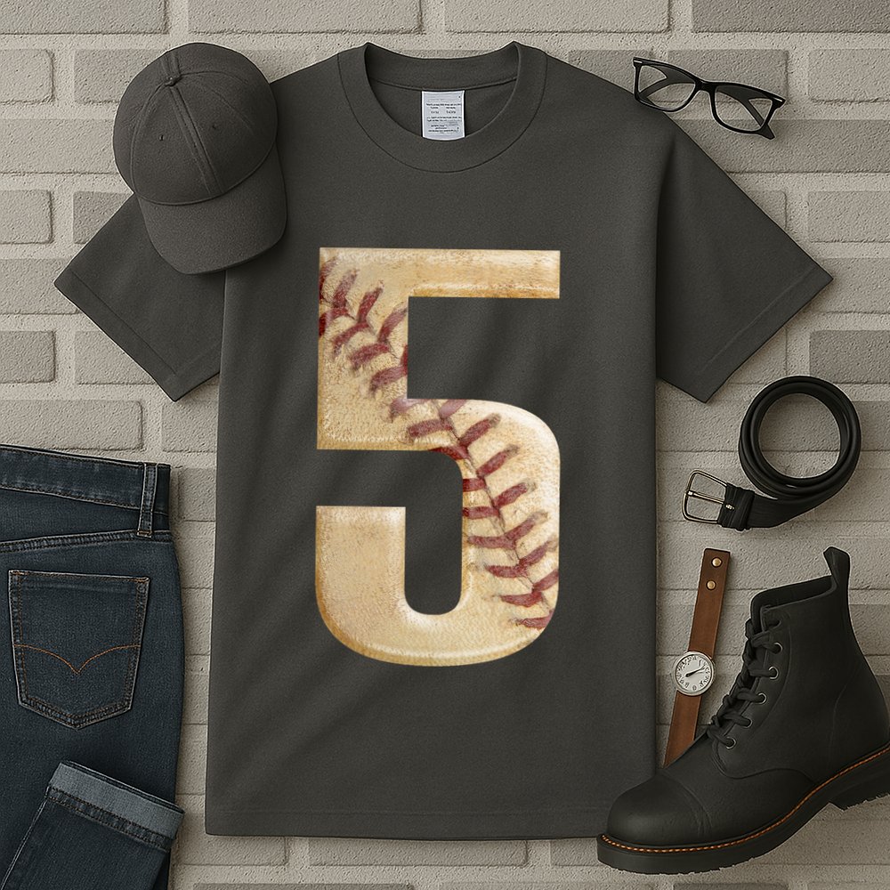 Baseball 5th Birthday  Tall T-Shirt