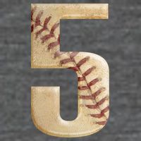 Baseball 5th Birthday  Tall T-Shirt