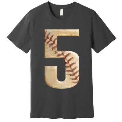 Baseball 5th Birthday  Premium T-Shirt