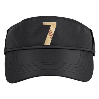 Baseball 7th Birthday Adult Drive Performance Visor