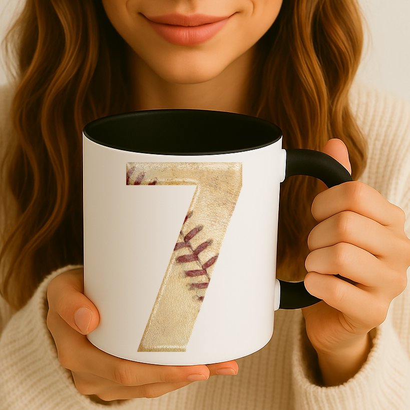 Baseball 7th Birthday Mug