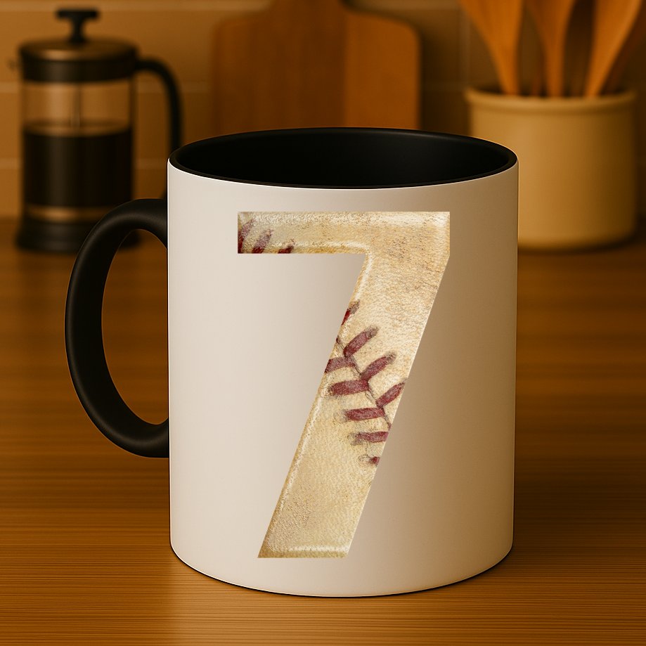 Baseball 7th Birthday Mug
