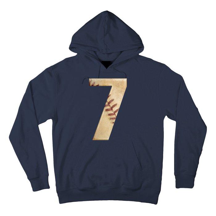 Baseball 7th Birthday Hoodie