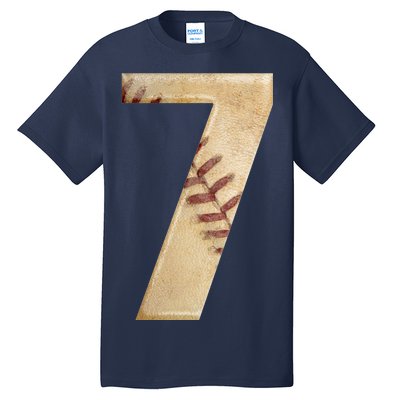 Baseball 7th Birthday Tall T-Shirt