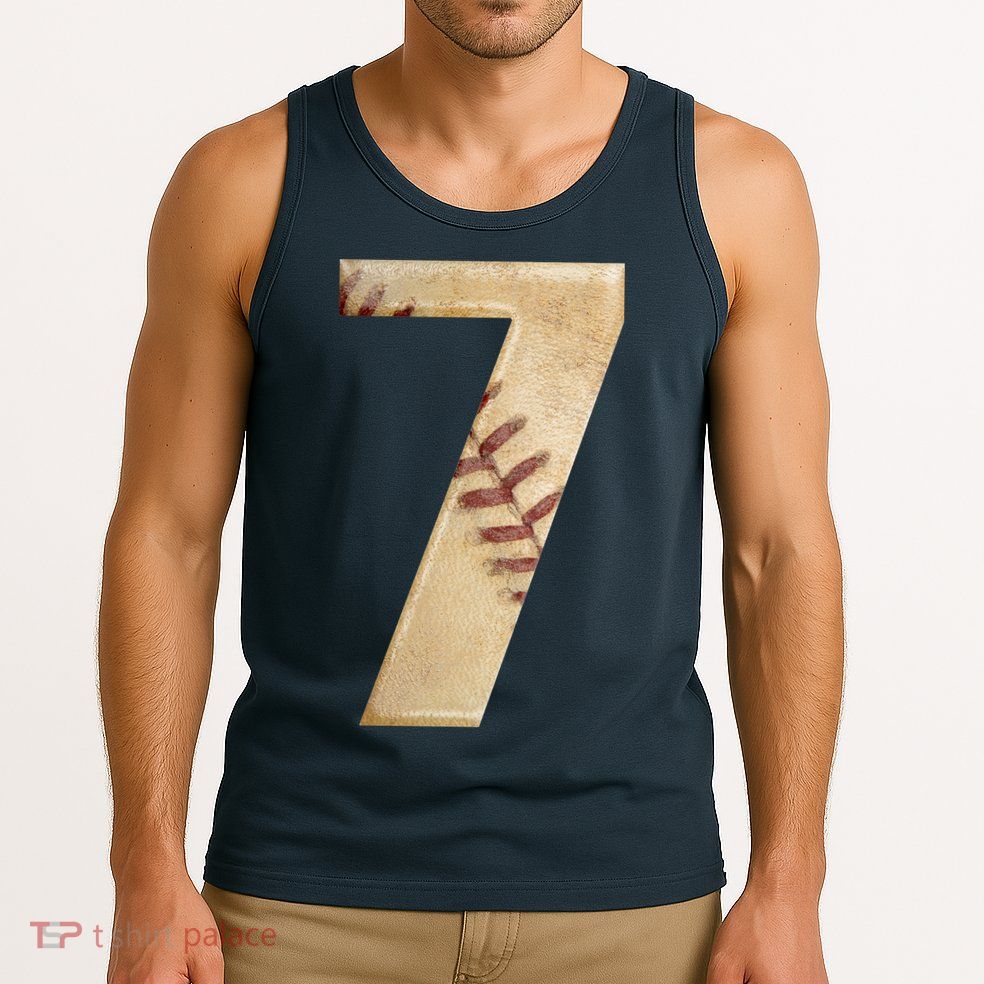 Baseball 7th Birthday Tank Top