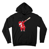 Baseball Bat Dabbing Santa Hoodie