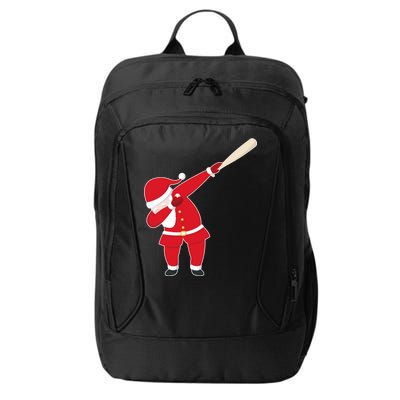 Baseball Bat Dabbing Santa City Backpack